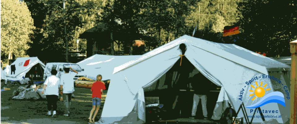 Jugendcamp mit Zelten 