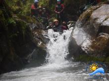 Canyoning easy rutschen